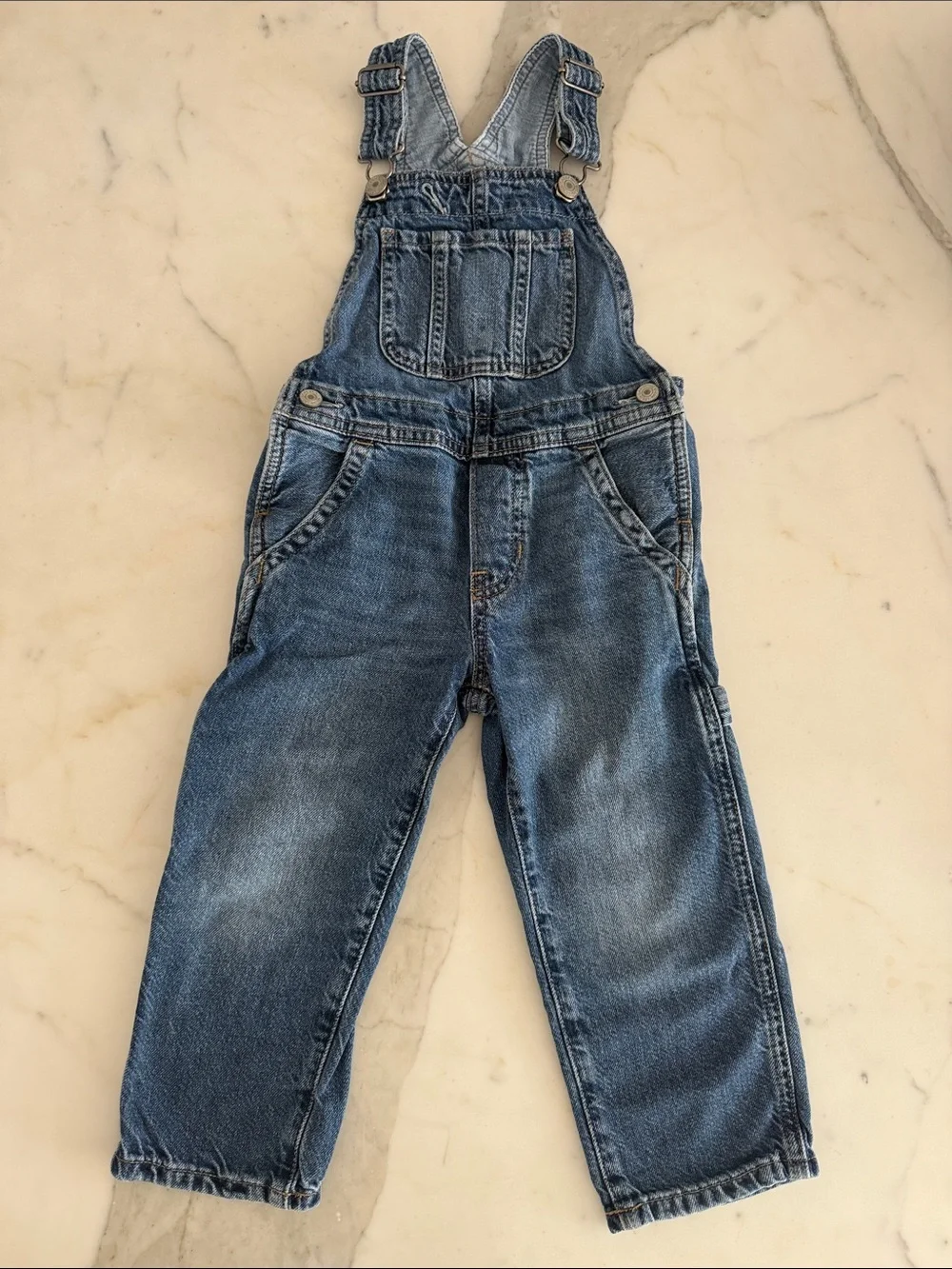 Baby GAP Classic Denim Overalls - Blue Size 3